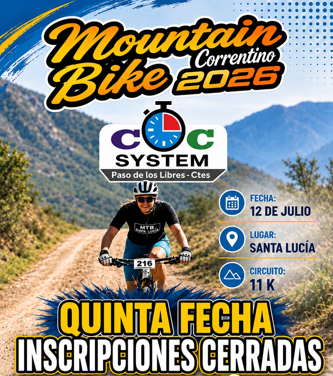 5ta Fecha Campeonato Correntino de MTB